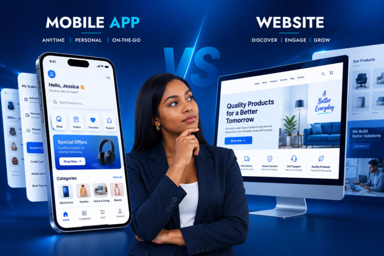 mobile app vs website enmacdo